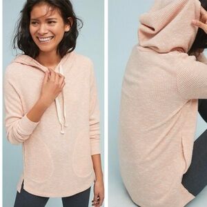 Anthropologie | Postmark Rosalie Pink Knit Hoodie | S